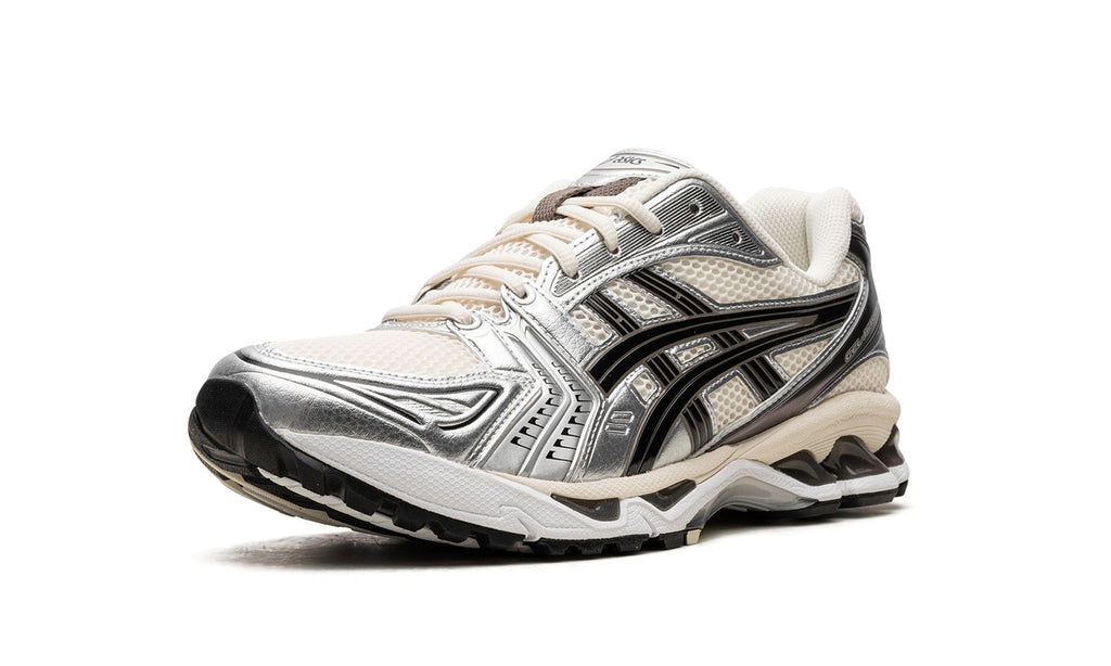 ASICS GEL-Kayano 14 Sneakers in Cream & Silver