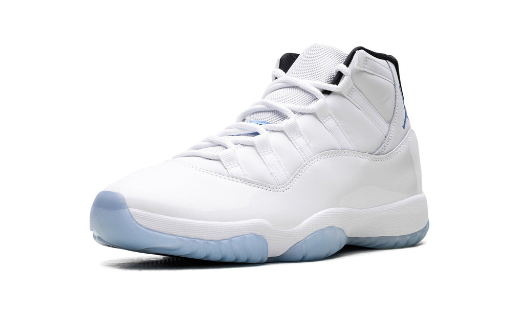Air Jordan 11 Sneakers – White & Ice Blue