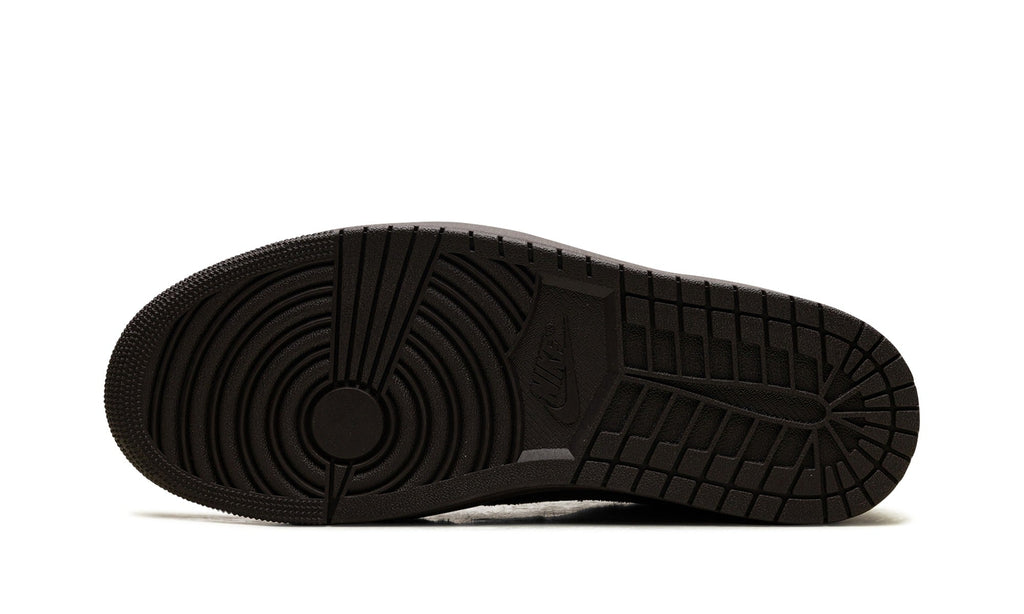 Travis Scott x Air Jordan 1 Low Sneakers – Black & Dark Brown