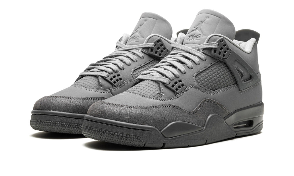 Air Jordan 4 Sneakers – Gray & Charcoal