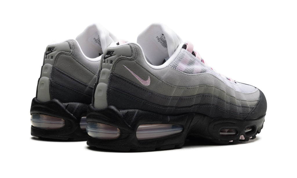 Nike Air Max 95 Sneakers - Gray, Black & Pink