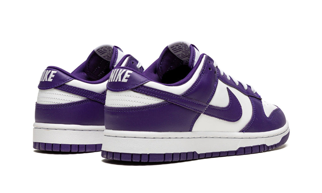 Nike Dunk Low Sneakers - Purple & White