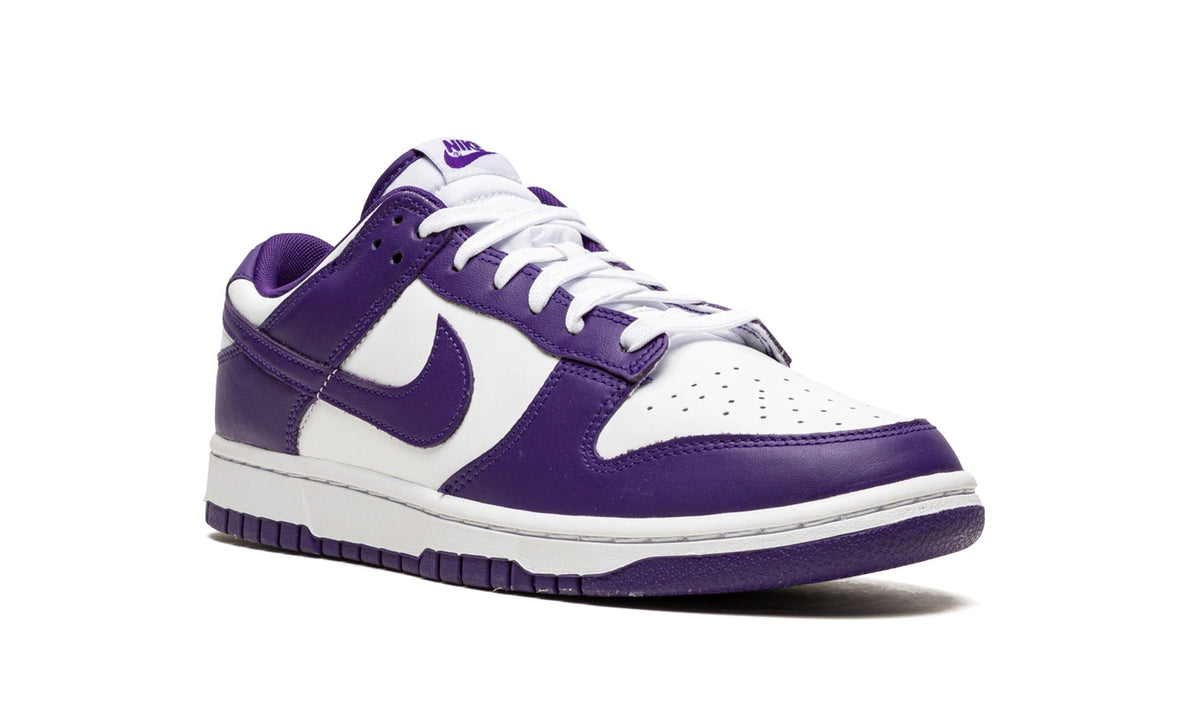 Nike Dunk Low Sneakers - Purple & White