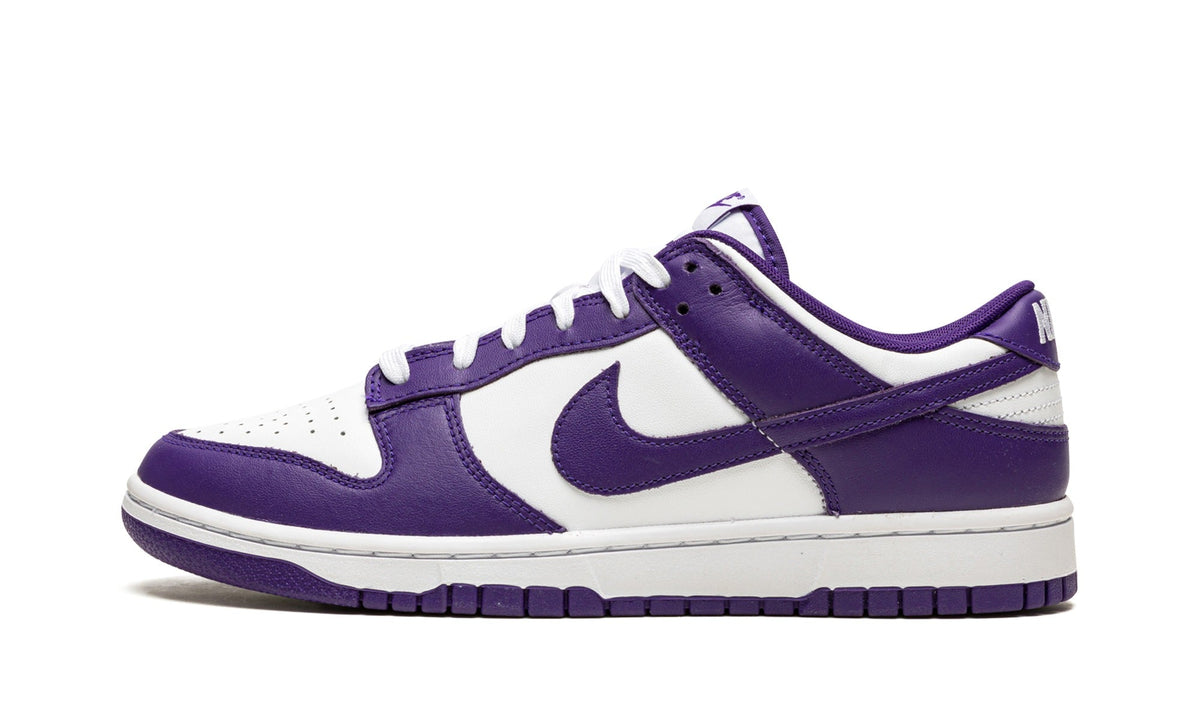 Nike Dunk Low Sneakers - Purple & White