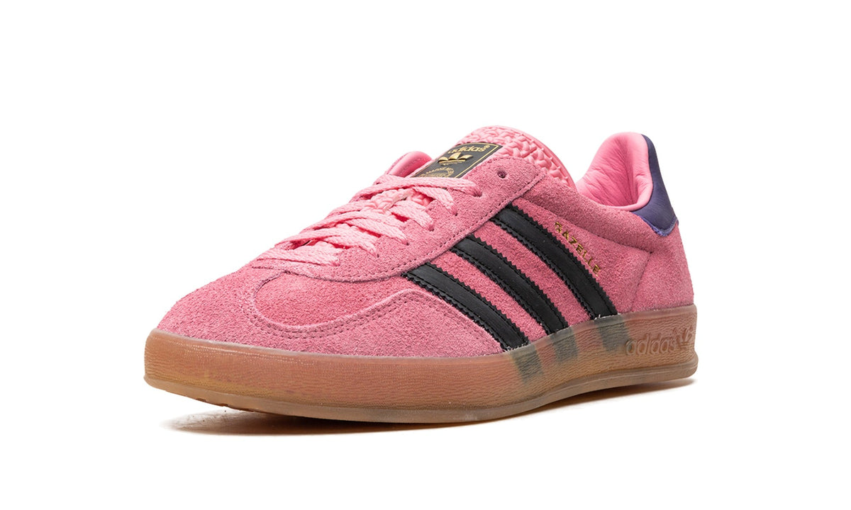 adidas Gazelle Indoor Sneakers – Pink, Black & Gum