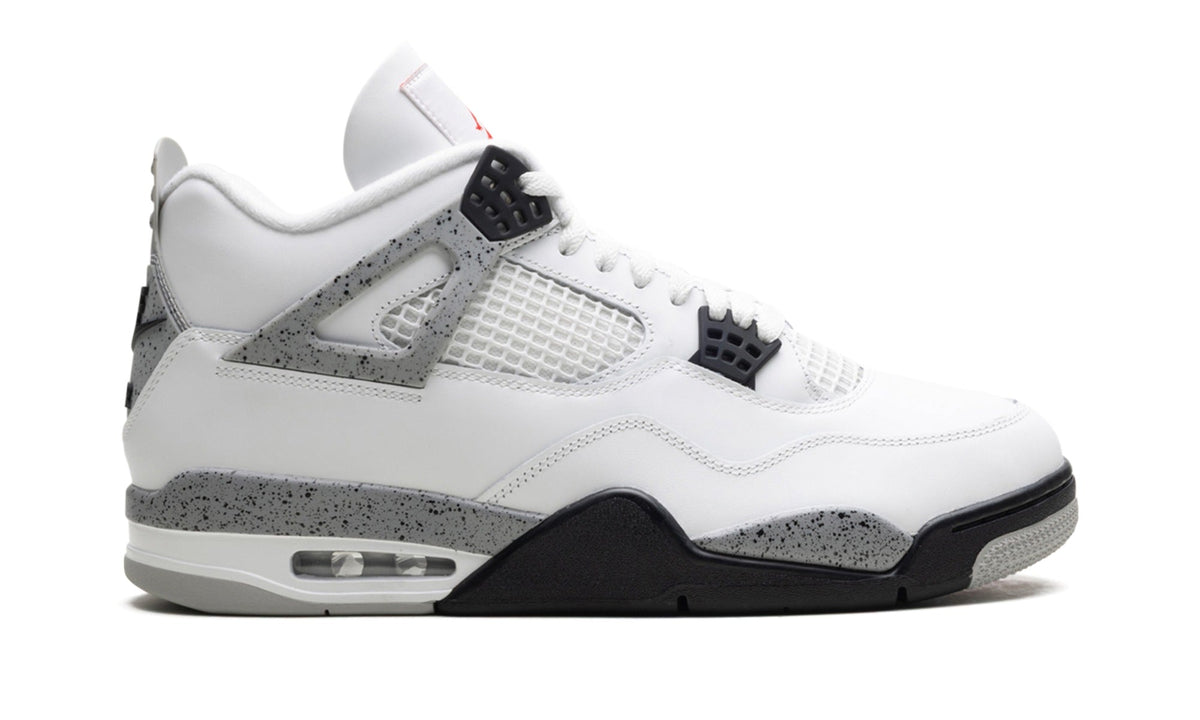 Air Jordan 4 Sneakers – White Cement