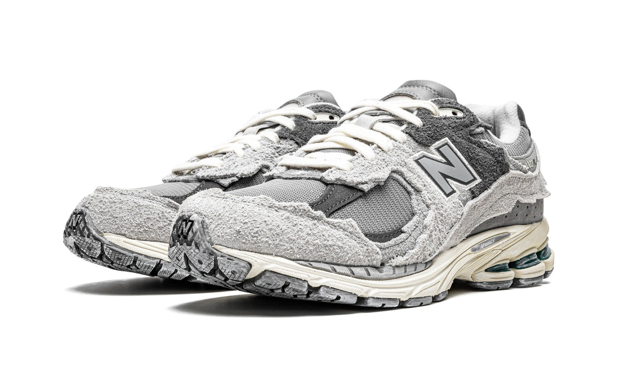 New Balance 2002R Grey Sneakers with Tonal Overlays