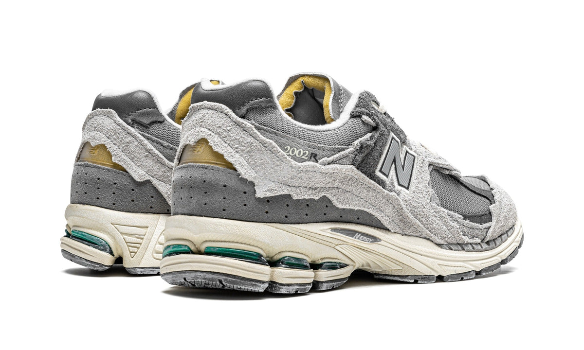 New Balance 2002R Grey Sneakers with Tonal Overlays