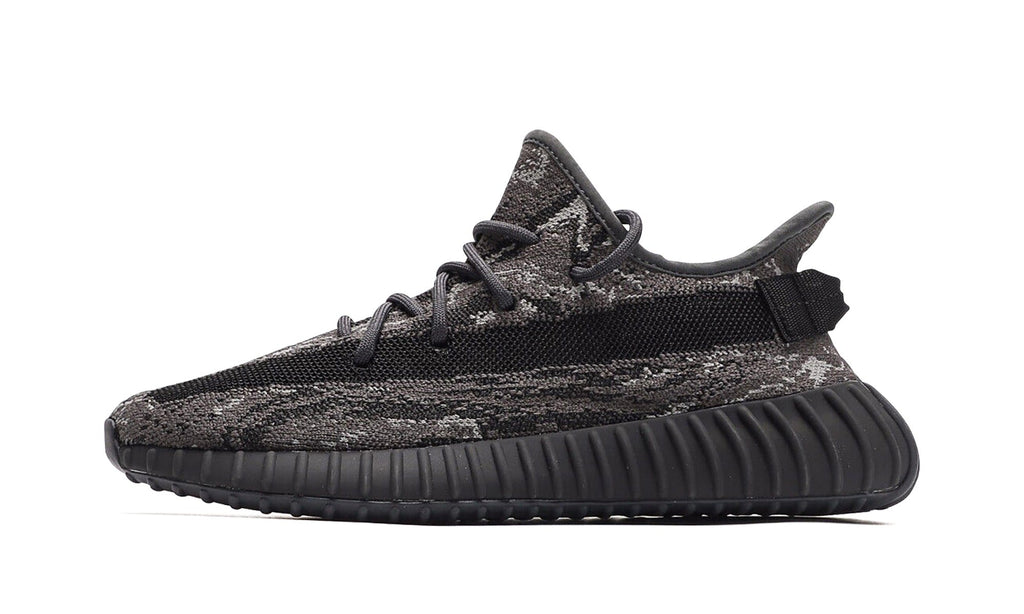 Yeezy 350 V2 Knit Sneakers - Black & Gray