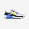 Nike Air Max Sneakers – White, Blue & Neon Yellow