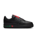 Nike Air Force 1 Low Sneakers – Black & Red Rose