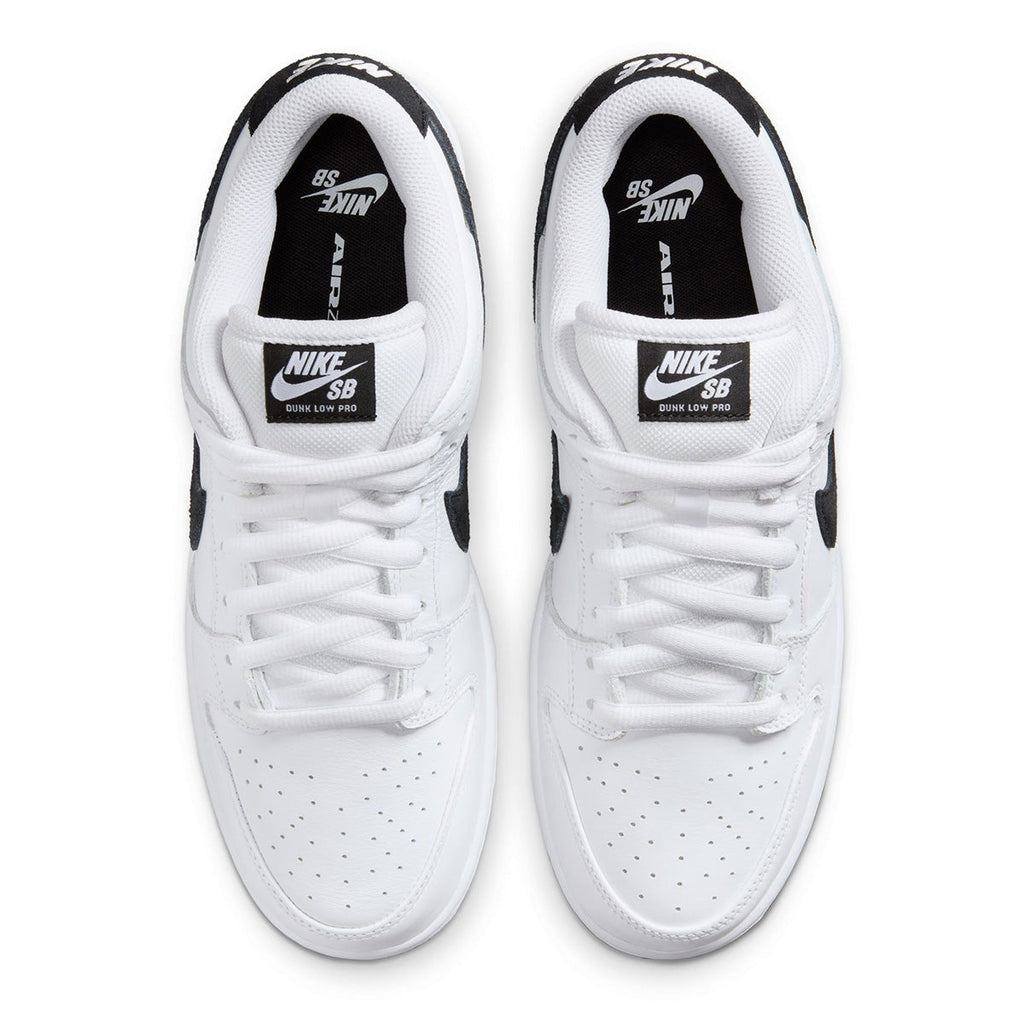 Nike SB Dunk Low Sneakers – White & Black