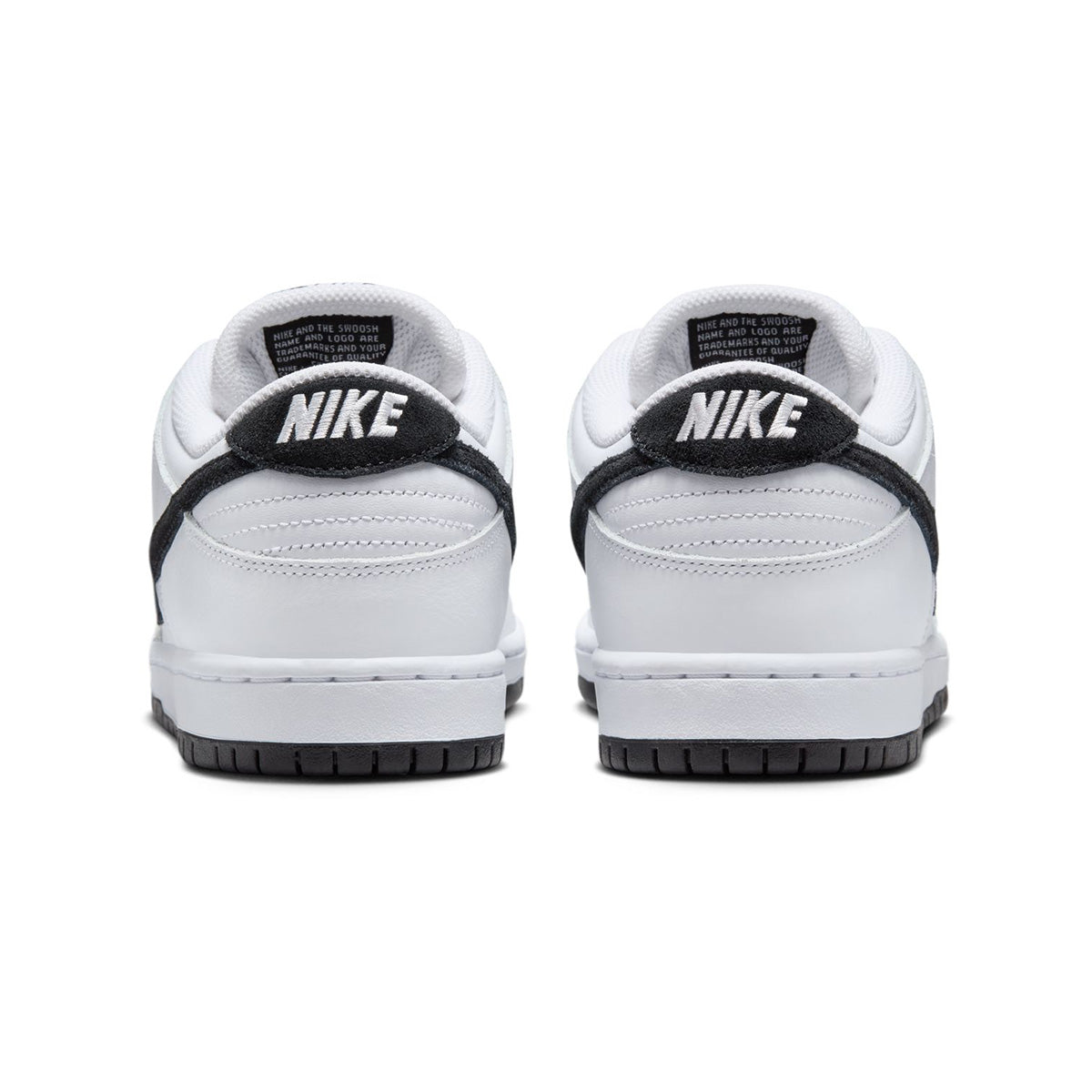 Nike SB Dunk Low Sneakers – White & Black