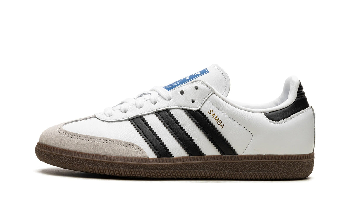 adidas Samba OG Sneakers in White, Black & Gum