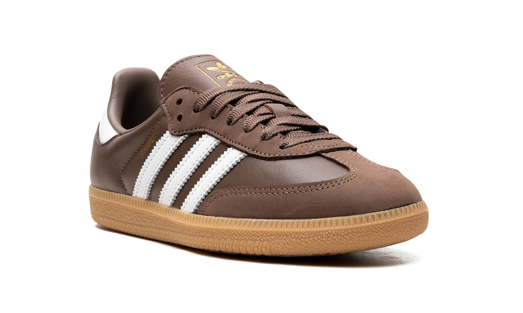adidas Samba Sneakers – Brown, White & Gum