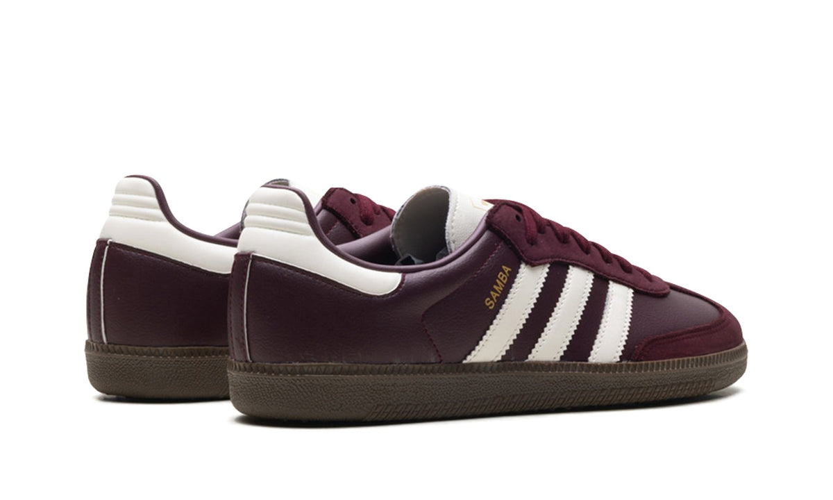 adidas Samba Sneakers – Burgundy, Off-White & Dark Gum