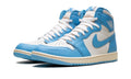 Air Jordan 1 High OG High-Top Sneakers in White & Blue